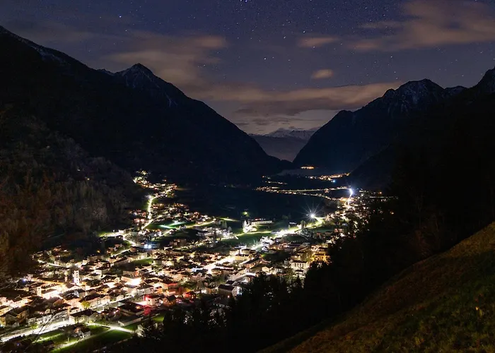 The View, Alleinstehendes 4½ Zi Berghaus Oberhalb 度假居 波斯基亚沃
