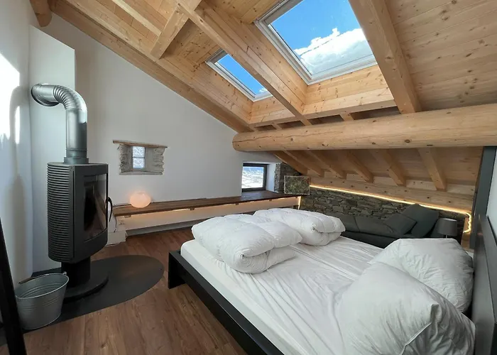 Vakantiehuis The View, Alleinstehendes 4½ Zi Berghaus Oberhalb *