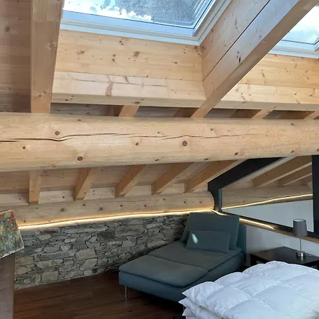 The View, Alleinstehendes 4½ Zi Berghaus Oberhalb Hébergement de vacances